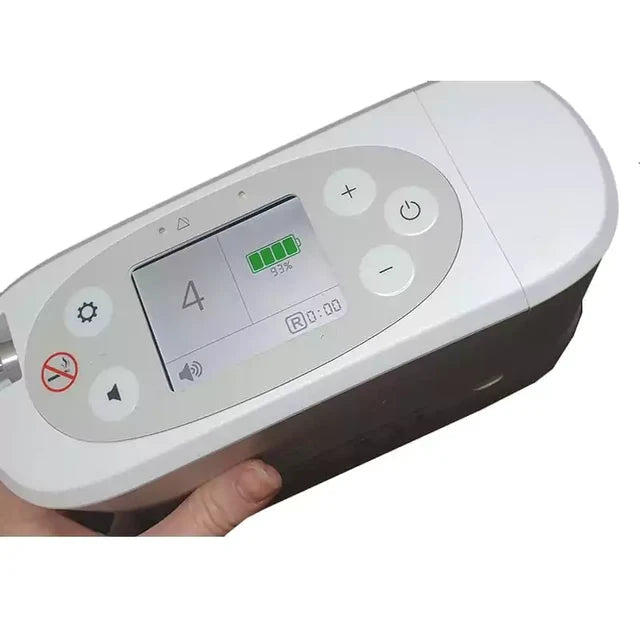 Kingon P2 Portable Oxygen Concentrator top view on screen. Shop now at Kingon.