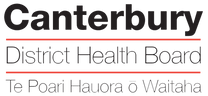 Canterbury district health board logo.