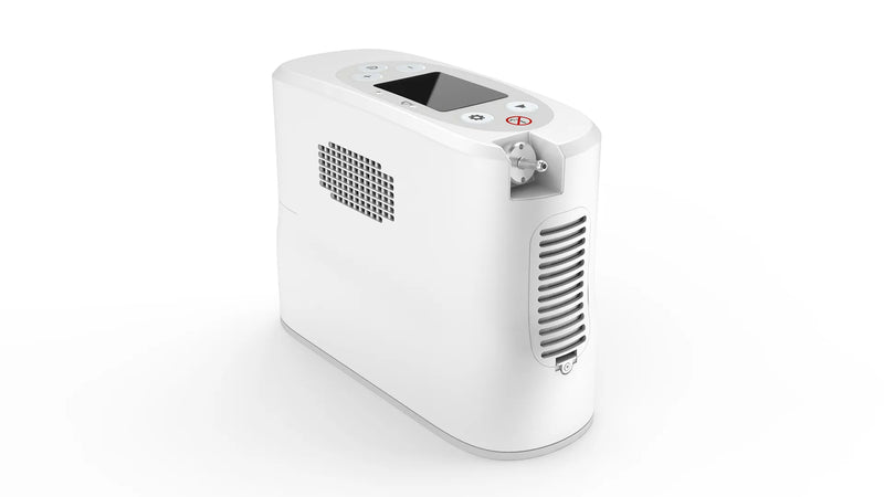 Kingon P2 portable oxygen concentrator on white background. Shop now at Kingon Australia.