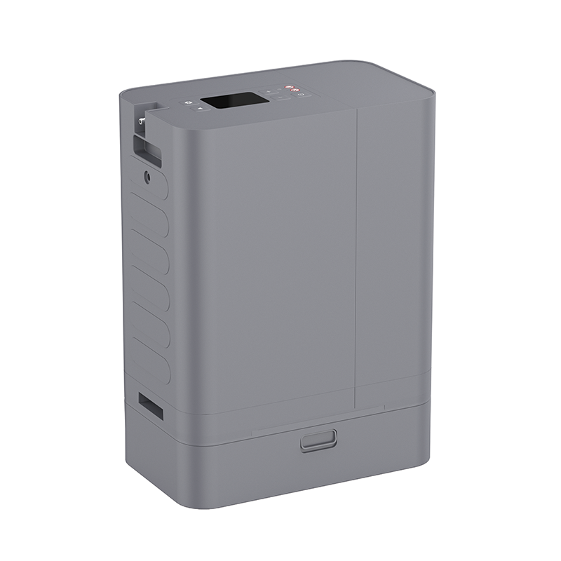 Kingon P2-TOC transportable oxygen concentrator on white background.