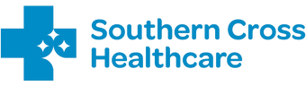 Southern Cross Healthcare logo.