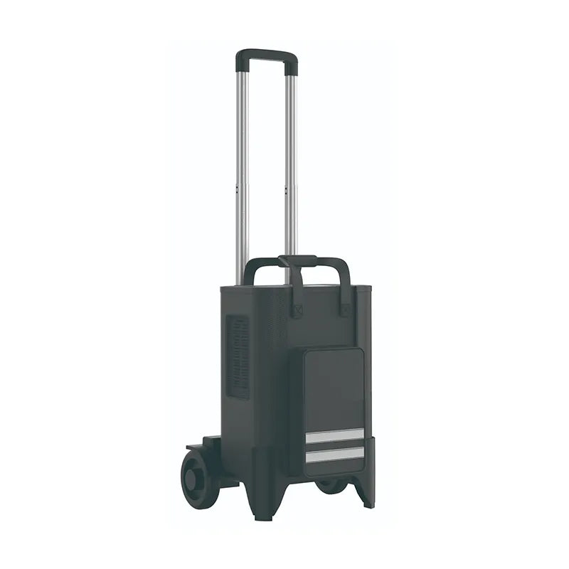 Kingon P2-TOC transportable oxygen concentrator in its cart.